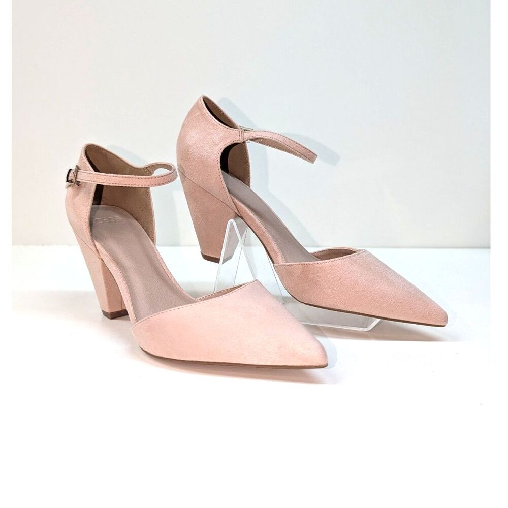 ASOS Speakeasy Pointed Blush Heels, size 5